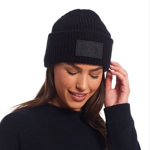 New With Tags black COACH Toque